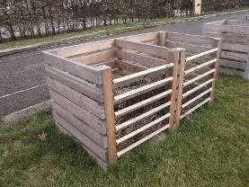 Holzprodukte Doppelkomposter