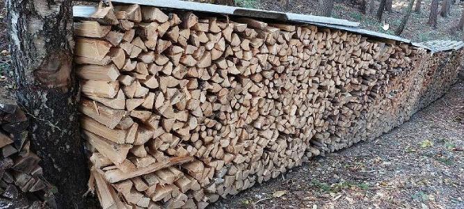 Esche, Sonstiges Holz gelagert, Hartholz, Kachelofenholz