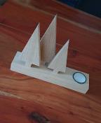 Holzprodukte Teelichthalter Geschenk Weihnachten