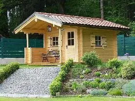 Holzprodukte SAUNA Haus-Block Haus - Garten Haus