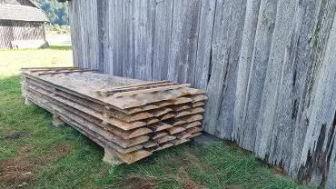Holzprodukte Schwartenbretter Fichte