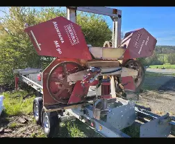 Dienstleistung mobiles Sägewerk 