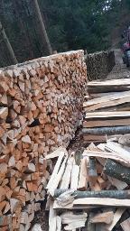 Brennholz Eiche, Ahorn, Buche Verkaufe trockene Hartholzscheiter