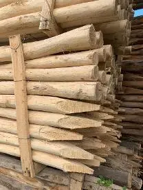 Holzprodukte Akazien Pfähle, rund wie gewachsen