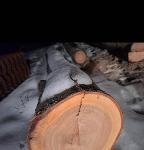 Rundholz Rundholz Kirsche