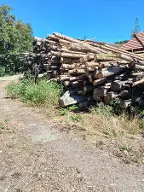 Rundholz Fichte Waldzell