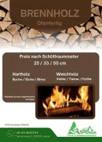 Brennholz Eiche, Kiefer, Buche Lauter