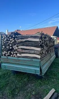 Brennholz Brennholz Eiche 1m Scheiter