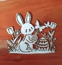 Holzprodukte Osterdeko Osterhase