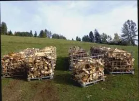 Brennholz Brennholz Fichte, Birke, Esche