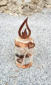 Holzprodukte Holzkerzen