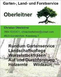 Dienstleistung Garten-, Land- und Forstservice Oberleitner 