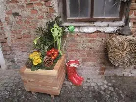 Holzprodukte Blumenkiste LARA