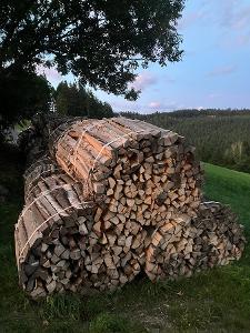 Brennholz Esche Klein Gespalten