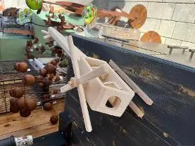 Holzprodukte Hubschrauber
