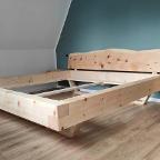 Holzprodukte Balkenbetten aus Zirbe