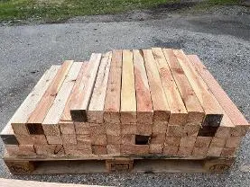 Holzprodukte Lärche 7x7cm Leitersprossen für Hochsitz etc.
