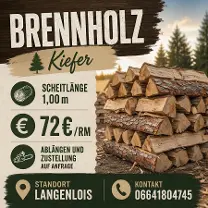 Brennholz Brennholz Fichte, Kiefer