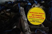 Brennholz Birke ofenfertig, Scheitlängen 25 - 45 cm