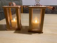 Holzprodukte Laterne LED
