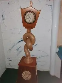 Holzprodukte Standuhr