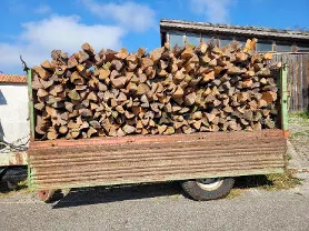Brennholz Brennholz Fichte Trocken