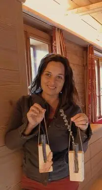 Holzprodukte Frühlingsvase Zirbe