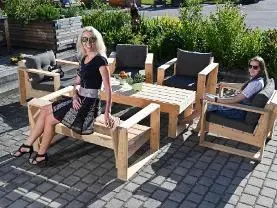 Holzprodukte Lovechair / Loungesessel
