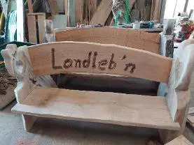Holzprodukte Holzbank
