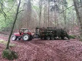 Dienstleistung Forstservice Hahn
