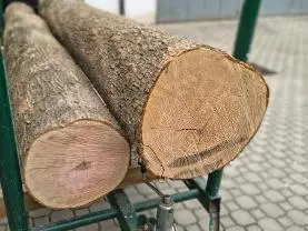 Rundholz Rundholz Sonstiges Holz Elsbeere Stammstück Astrein