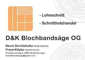 Dienstleistung D & K Blochbandsäge