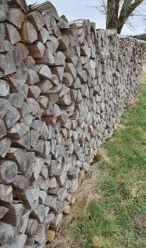 Brennholz Brennholz Fichte 2 jährig getrocknetes Fichtenbrennholz