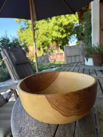 Holzprodukte Dekorative Holzschüssel