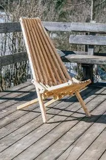 Holzprodukte Relax Sonnenstuhl STANDARD Lärche massiv