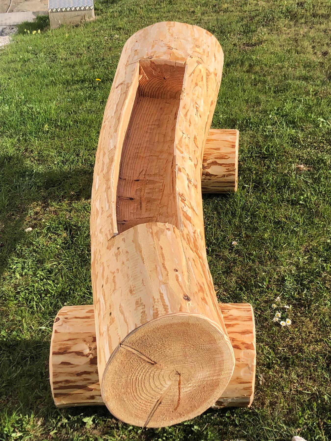 Holzprodukte Blumentrog, holzquelle Holztrog 