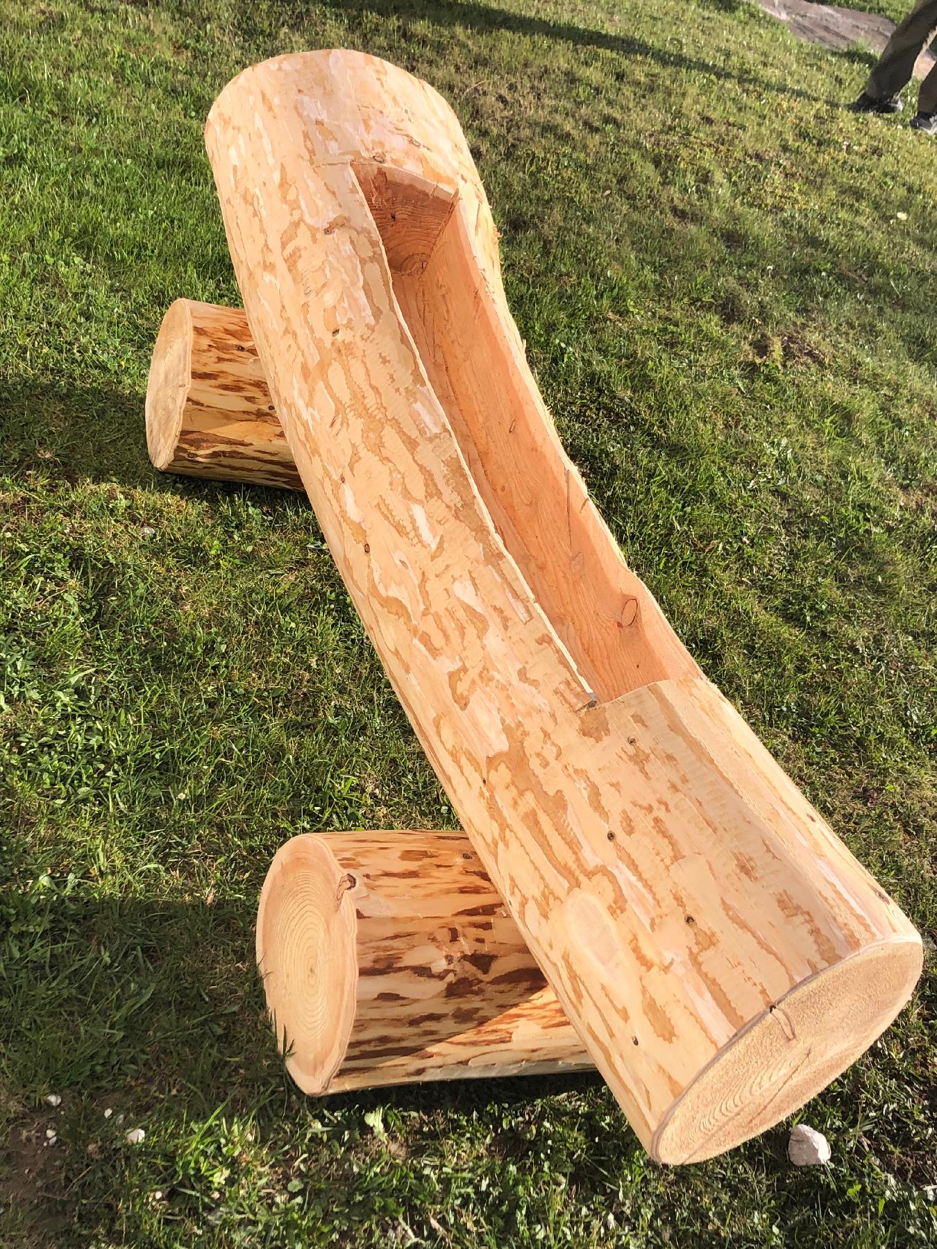 - Holzprodukte Holztrog Blumentrog, holzquelle