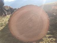 Rundholz Esche Astrein, Kern mittig