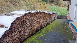 Brennholz Fichte, Salweide, Ahorn