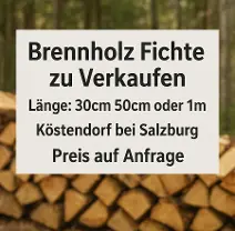 Brennholz Brennholz Fichte, Tanne