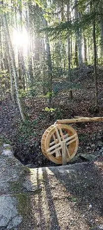 Holzprodukte Wasserrad