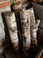 Brennholz Birke Rundholzstamm ca. 10-15cm Durchmesser Gampern