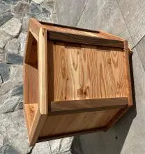 Holzprodukte Pflanzen Kübel