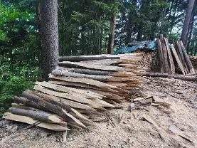 Holzprodukte Zaunstecken aus Kastanienholz