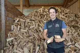 Brennholz Brennholz Esche, Buche Sortenrein