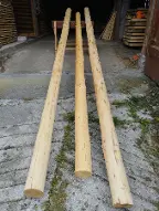 Rundholz Fichte Säulen Ebbs