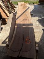 Schnittholz Nuss wenig Splint Langenwang