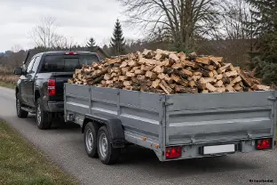 Brennholz Brennholz Buche Trockenes, regionales Buche-Brennholz + Lieferung