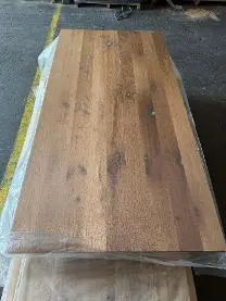 Holzprodukte Eiche (thermo) Massivholzplatten  26 mm