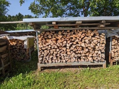 Brennholz Eiche, Ahorn, Erle Meter Scheit
